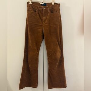 GAP brown Corduroy Flare Pants